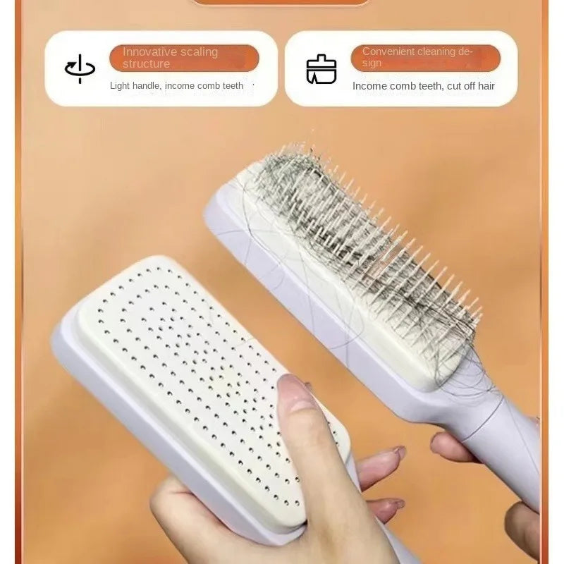 Bristleback™ Retracting Bristle Hairbrush